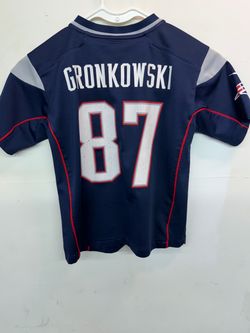 Nike New England Patriots Rob Gronkowski #87 Jersey Youth Large L NFL