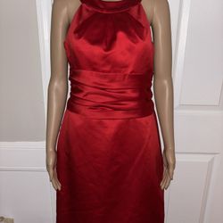 David’s Bridal Red Dress