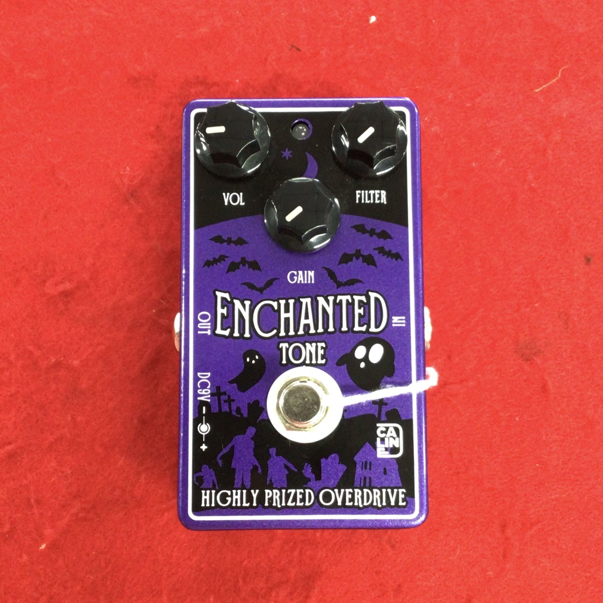Caline CP-511 Enchanted Tone Overdrive Guitar Effect Pedal True Bypass Aluminum Alloy Casing 💵 💳 💵 Cash and Card Accepted