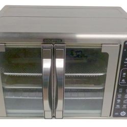 Gourmia Digital Air Fryer Toaster Oven With Single-pull French Doors, 6 Slice 