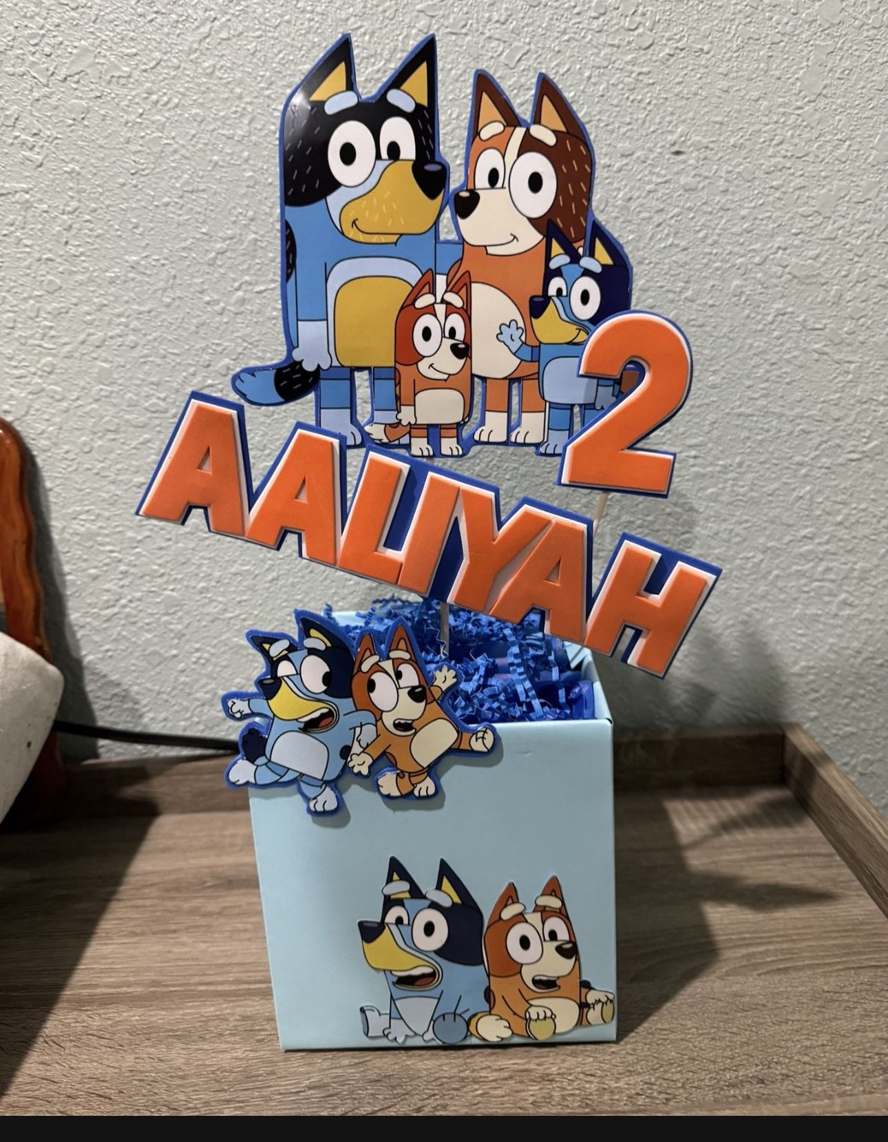 Bluey Party Centerpieces