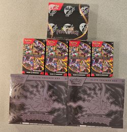 NEW, SEALED | Pokemon Mega Evolution Pitch Black Elite Trainer Box, Booster Bundle, Booster Display Box ETB Darkrai