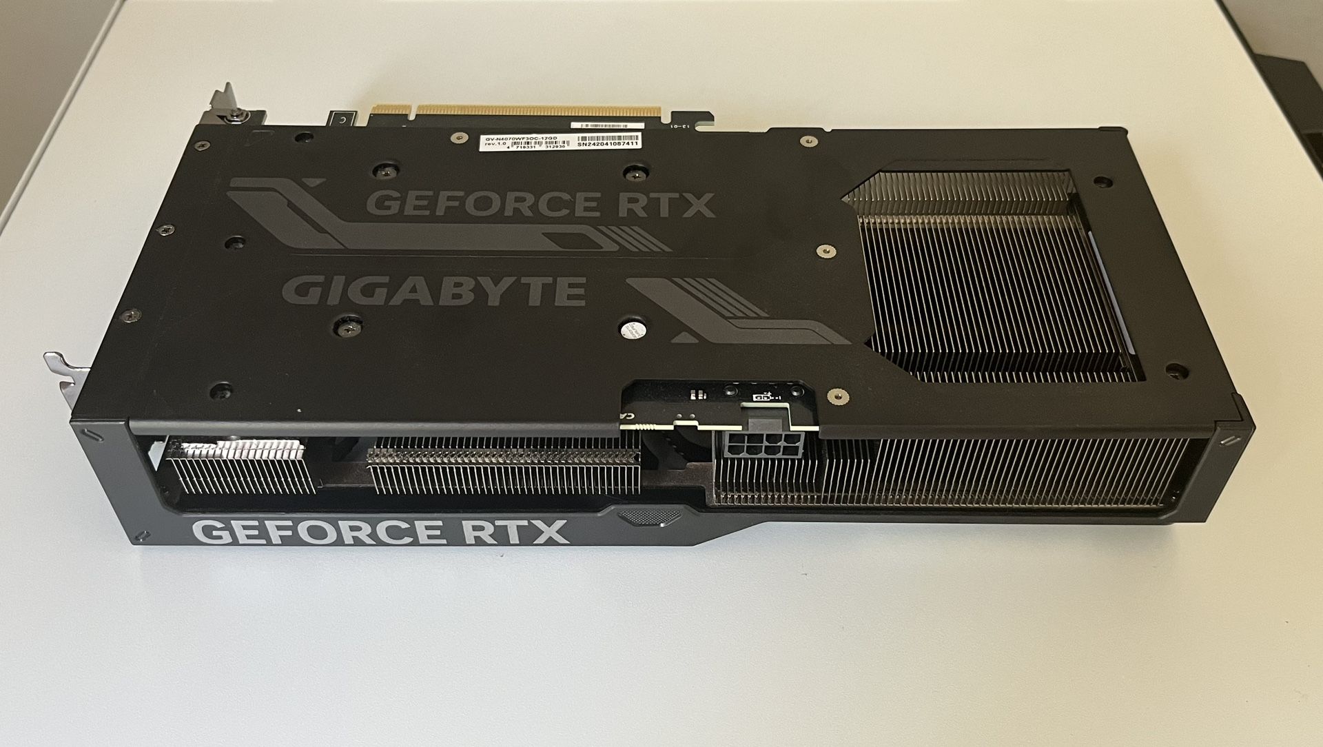 geforce rtx gigabyte gv-n4070wf3oc-12gd SUPER WINDFORCE OC 12G Graphics Card