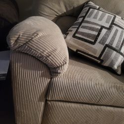 BROWN beige And Cream Living Room Set