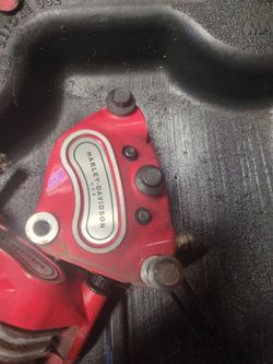 2008 street glide front brake calipers