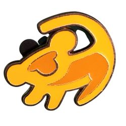 Disney Pin Simba Symbol the Lion King Icon Baby Cub Cave Petroglyph Drawing 2017