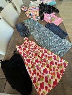 Lot of Girls size 7T and 7/8 Clothes - multiple brands; all great condition and adorable (11 pieces total)