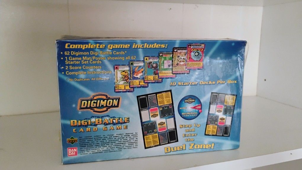 Digimon Digi Battle Card Game 1999 Sealed! - greenwatershopping.com