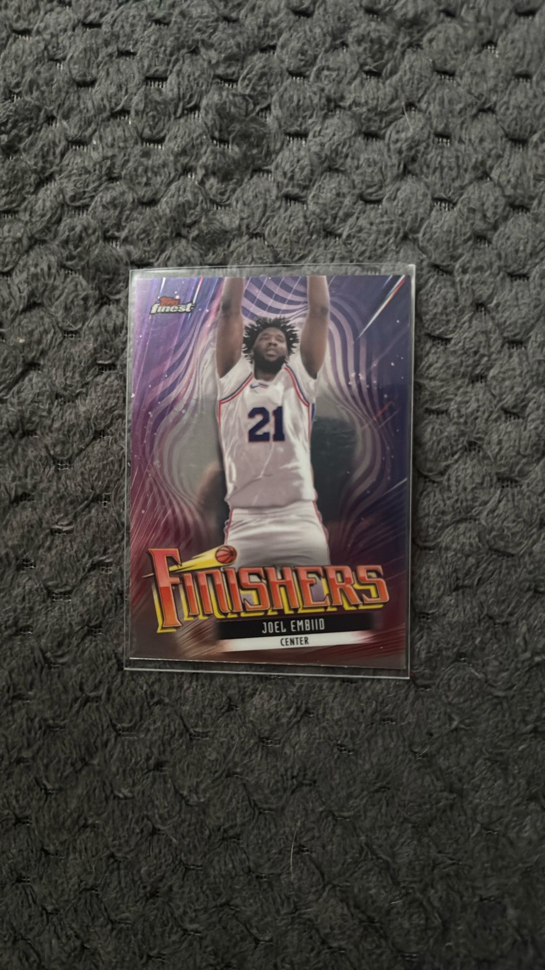 Joel Embiid Topps Finest Finishers
