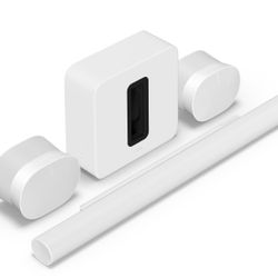 Sonos Home Theater System (Arc Ultra + Sub + 2 Era 300 Speakers) – Like New