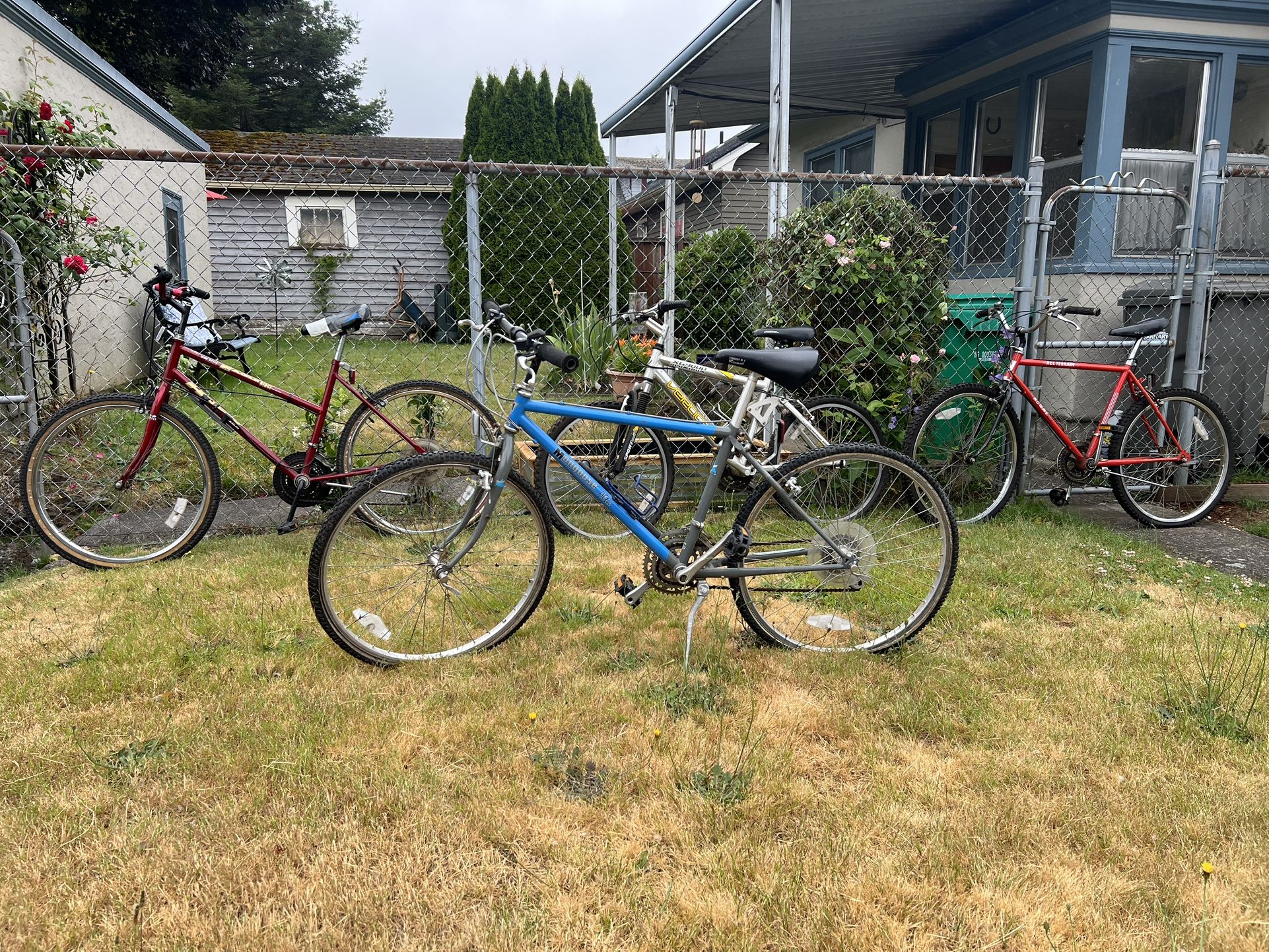 4 Bikes For Sale