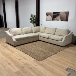 Magnolia Homes Down Feather Sectional Sofa (Delivery Available)