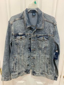 Mens Jean Jacket, Brand New Size Large