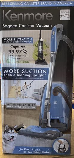 Kenmore Pet Friendly Lightweight Bagged Canister Vacuum 