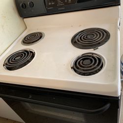 Electric Coil Cooking Range  And Oven