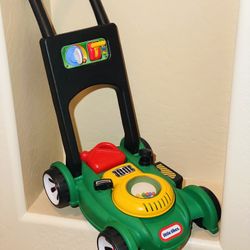 Little Tikes Push Toy Mower & Recycling Truck Bundle