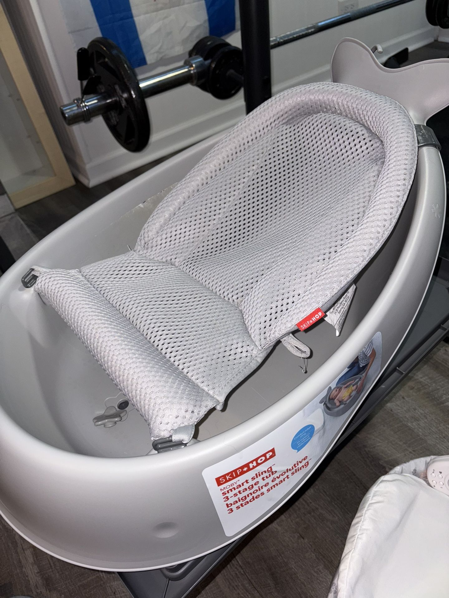 Skip hop Moby Smart Sling 3-Stage Baby Bathtub