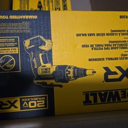 DEWALT 20VMAX XR BRUSHLESS DRYWALL SCREWGUN (TOOL ONLY)PRICE IS FIRM 