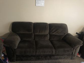 Couch dark brown