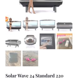 Solar Wave 24 Standard 220 Volt Tanning Bed