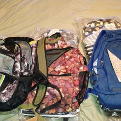 4 Backpacks For $10