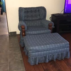Chair And Ottoman