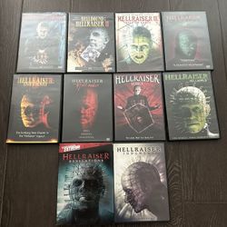 Hellraiser Movie DVD Lot