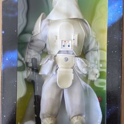 1997 Snowtrooper w Firing Imperial Blaster - Star Wars 12" Action Figure in Box MIB