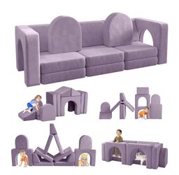 13 Pcs Toddler Sofa for Kids, Brand new and unused. I opened the package because I wasn’t sure what the inside looks like, so I’m selling it at a low