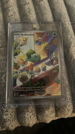 Bulbasaur Art Rare