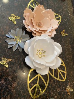 Paper flowers 🌸