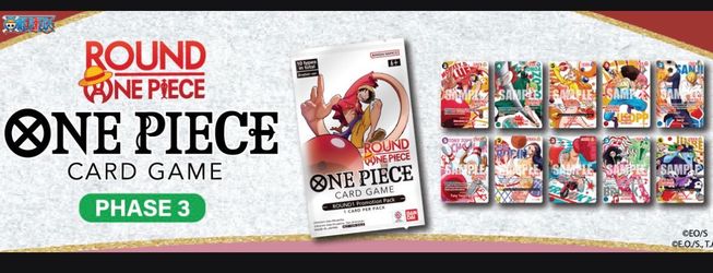One Piece x Round 1 Promo Packs