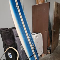 8' Soft Top Surfboard