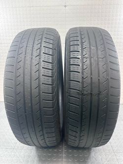 Set of 2 used tires Milestar 225/65/17 #1490