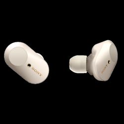 Sony WF-1000XM3 Wireless Noise Cancelling Headphones Platinum Silver-SEALED BOX