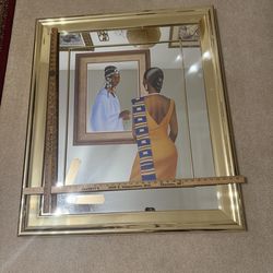 Mirror Featuring Two Black Women