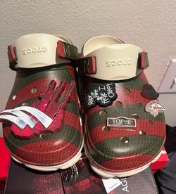 Crocs X Nightmare on Elm Street.