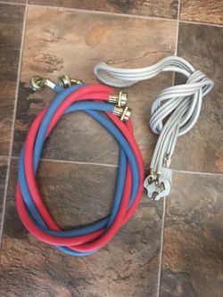 Washer (Hot/Cold water hoses) & Plug