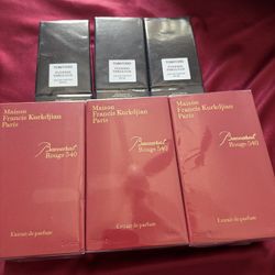 Baccarat & tom Ford Cologne 