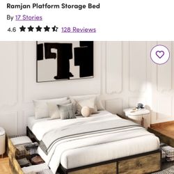 Storage Bed! 