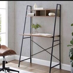 Ladder Desk For Computer With Shelf (New In Box)