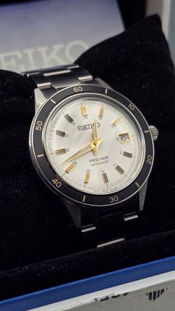 Seiko Presage automatic watch Box and papers