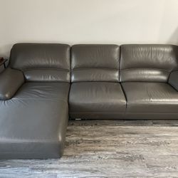 Natuzzi Leather Couch