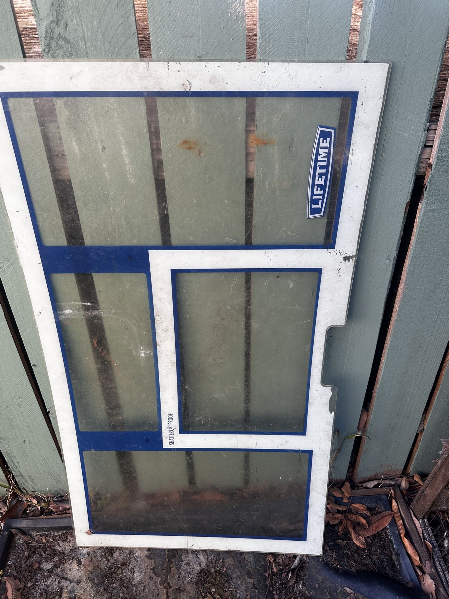 basketball hoop backboard