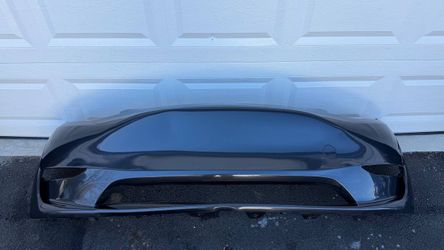 GRAY MODEL 3 TESLA FRONT BUMPER 2022 2023 ORIGINAL