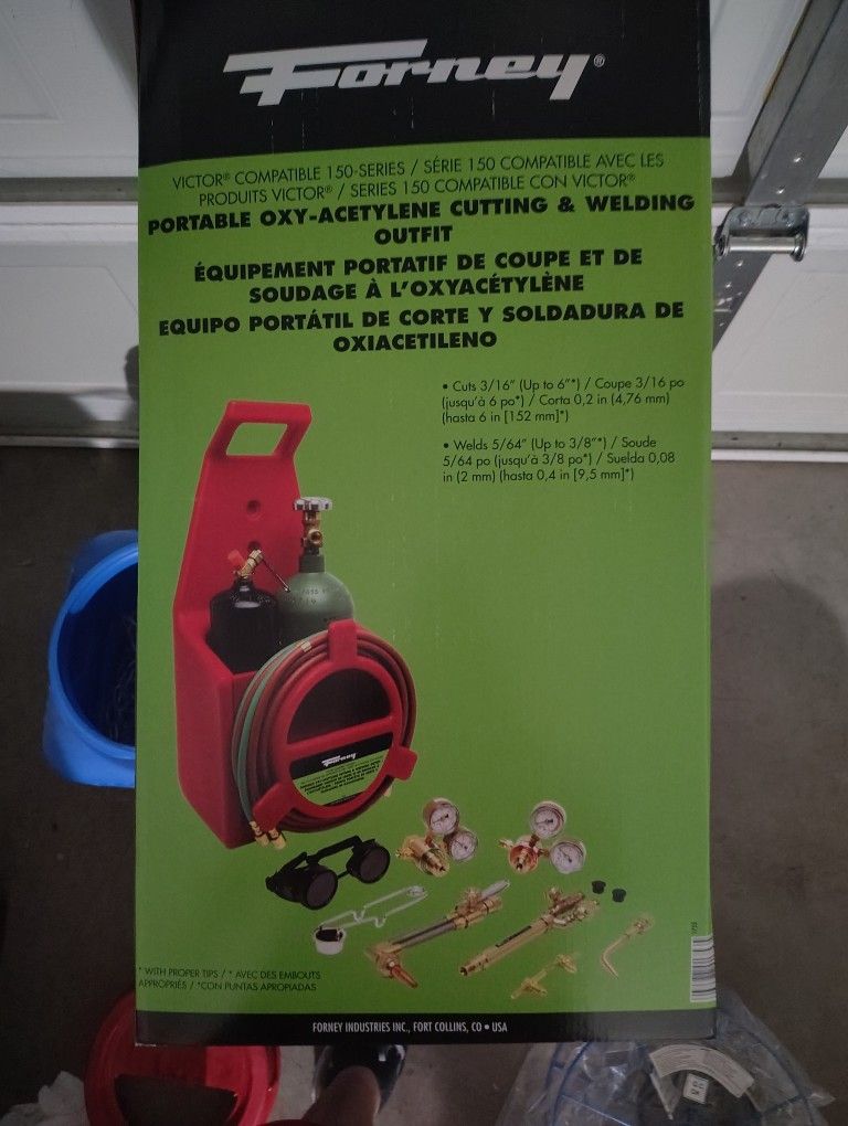 Oxygen & ACETYLENE Touch Kit