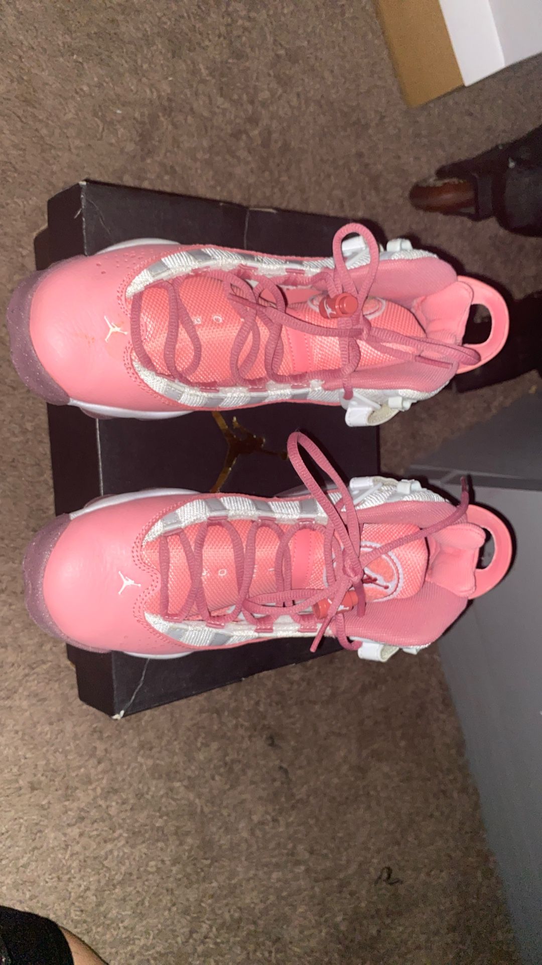 PINK JORDANS