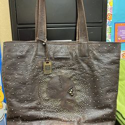 Vintage Frye leather Handbag Or Tote