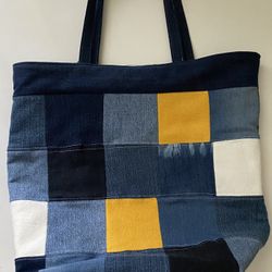 Large Handmade Tote Bag 