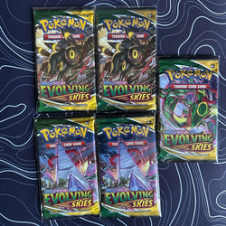 5 packs of evolving skies